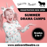 Acampamentos de verão do Unicorn Theatre