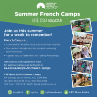Parents for French Summer Camps (Family Fun Halifax)