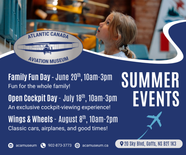Atlantic Canada Aviation Museum Summer Events