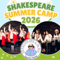 Groups of youth performers as part of Shakespeare by the Sea Summer Camp