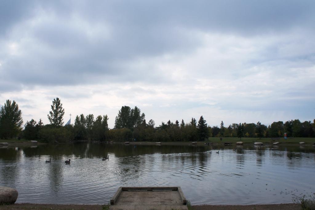 Parque e zoológico da fazenda florestal de Saskatoon