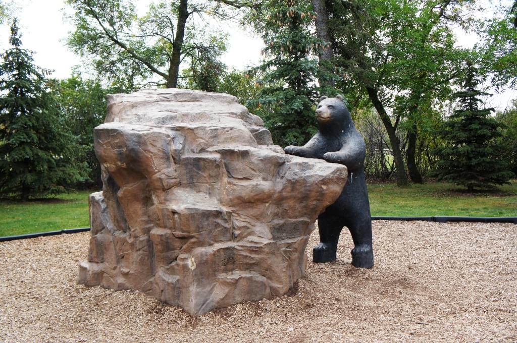 Parque e zoológico da fazenda florestal de Saskatoon