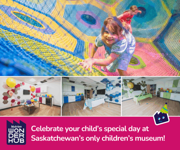 Birthday Parties at Nutrien Wonderhub