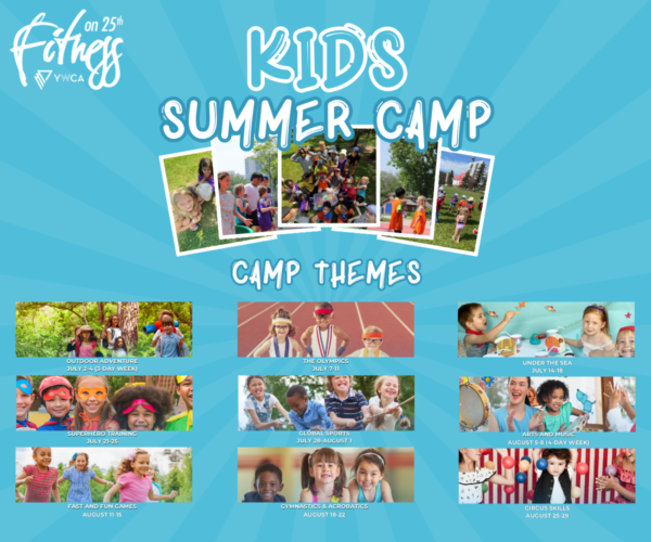YWCA Fitness on 25th Summer Camps