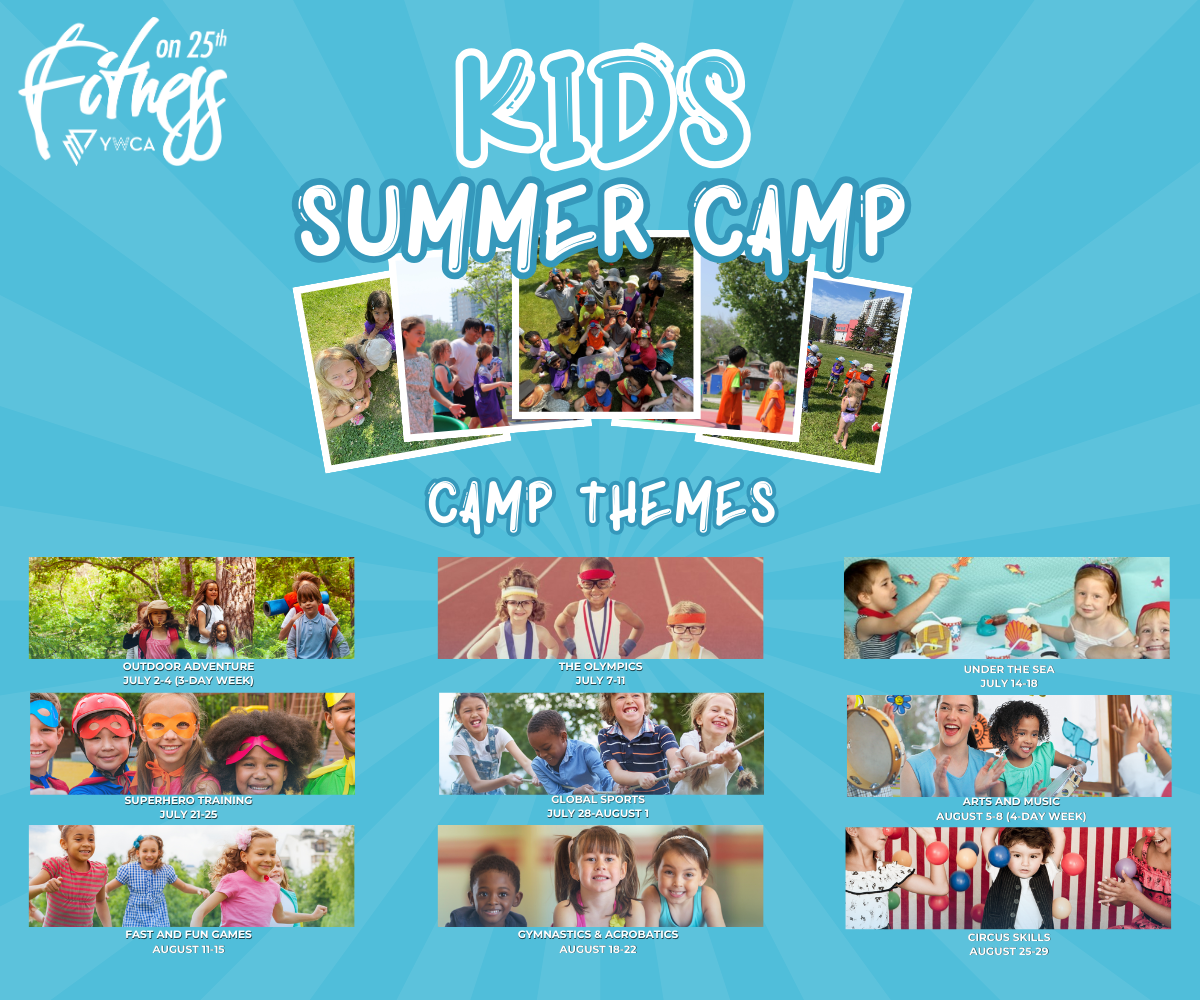 YWCA Fitness on 25th Summer Camps