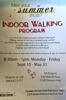 Programa de caminatas interiores