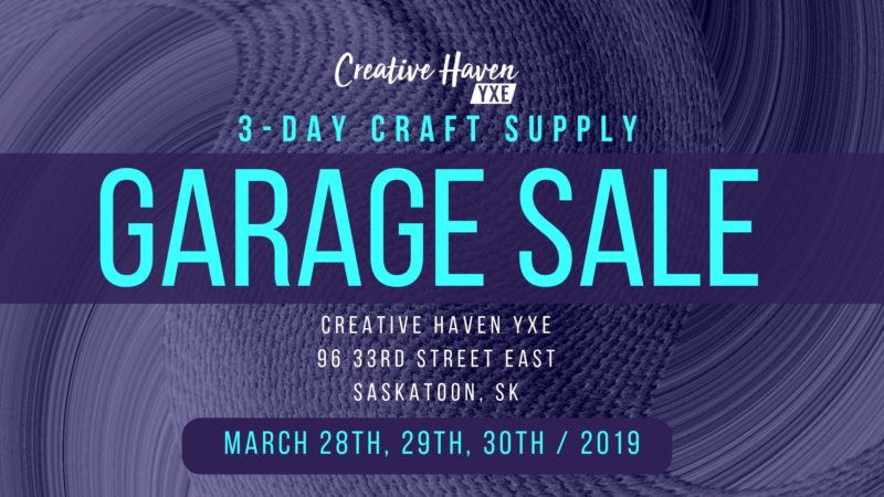Creative Haven Garage Sale