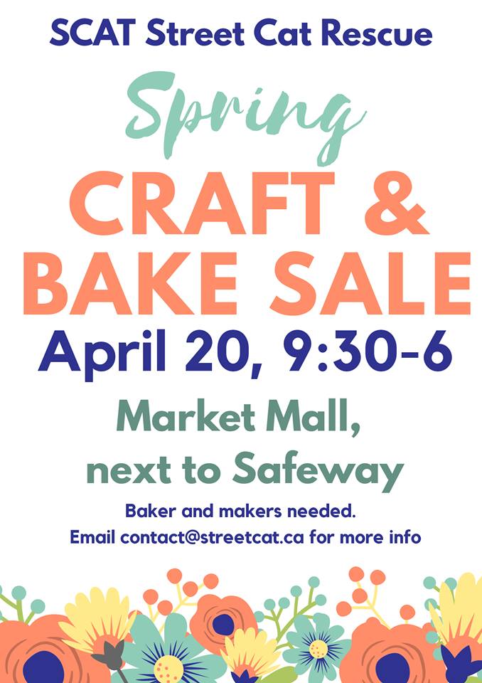 Spring Craft and Bake Sale
