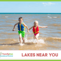 Lacs près de Saskatoon