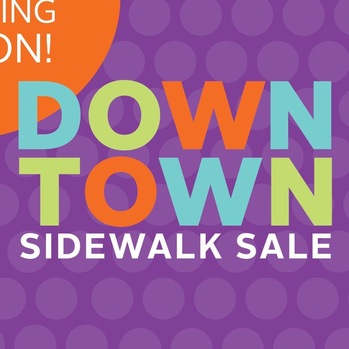 Downtown Sidewalk Sale
