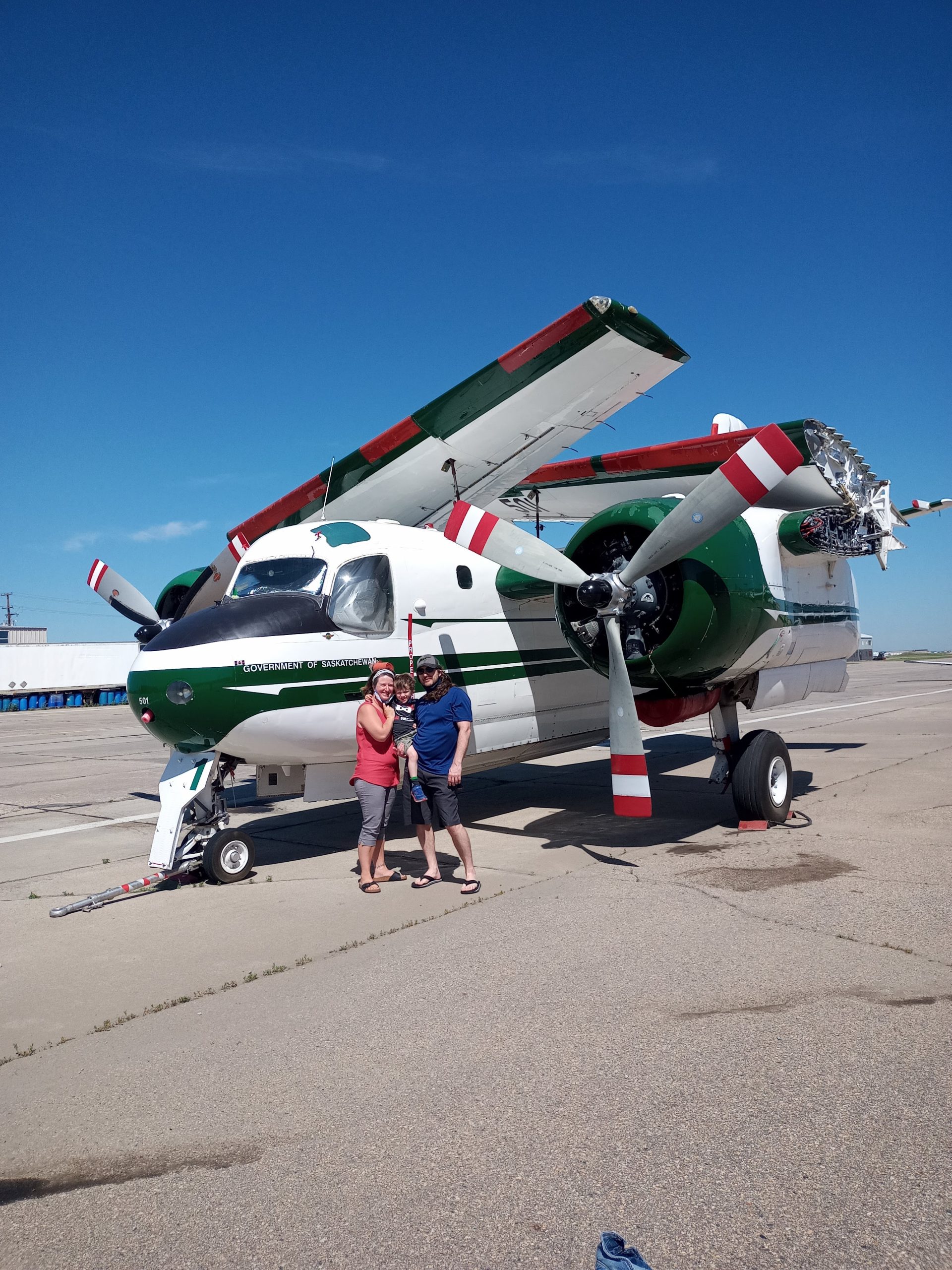 Entdeckung des Luftfahrtmuseums von Saskatchewan