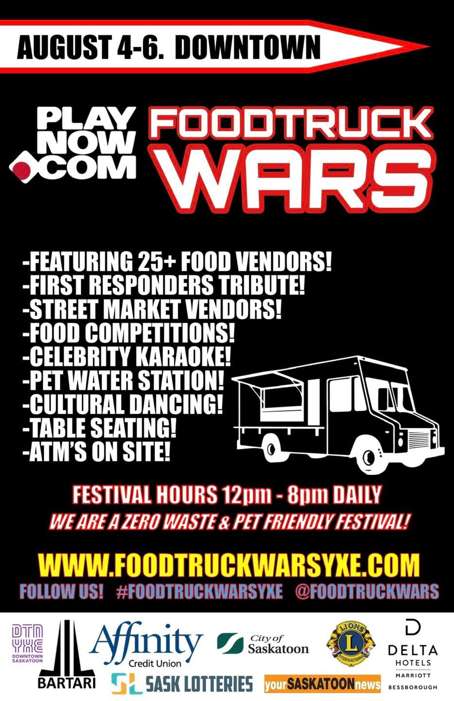 Eat Eat AND Eat at Saskatoon Foodtruck Wars Street Festival Family