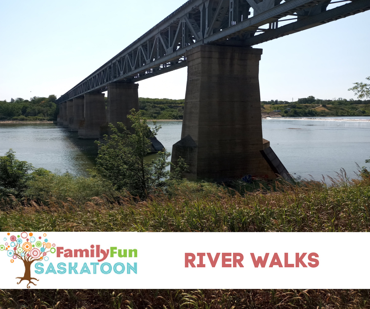 Promenade sur la rivière Saskatoon