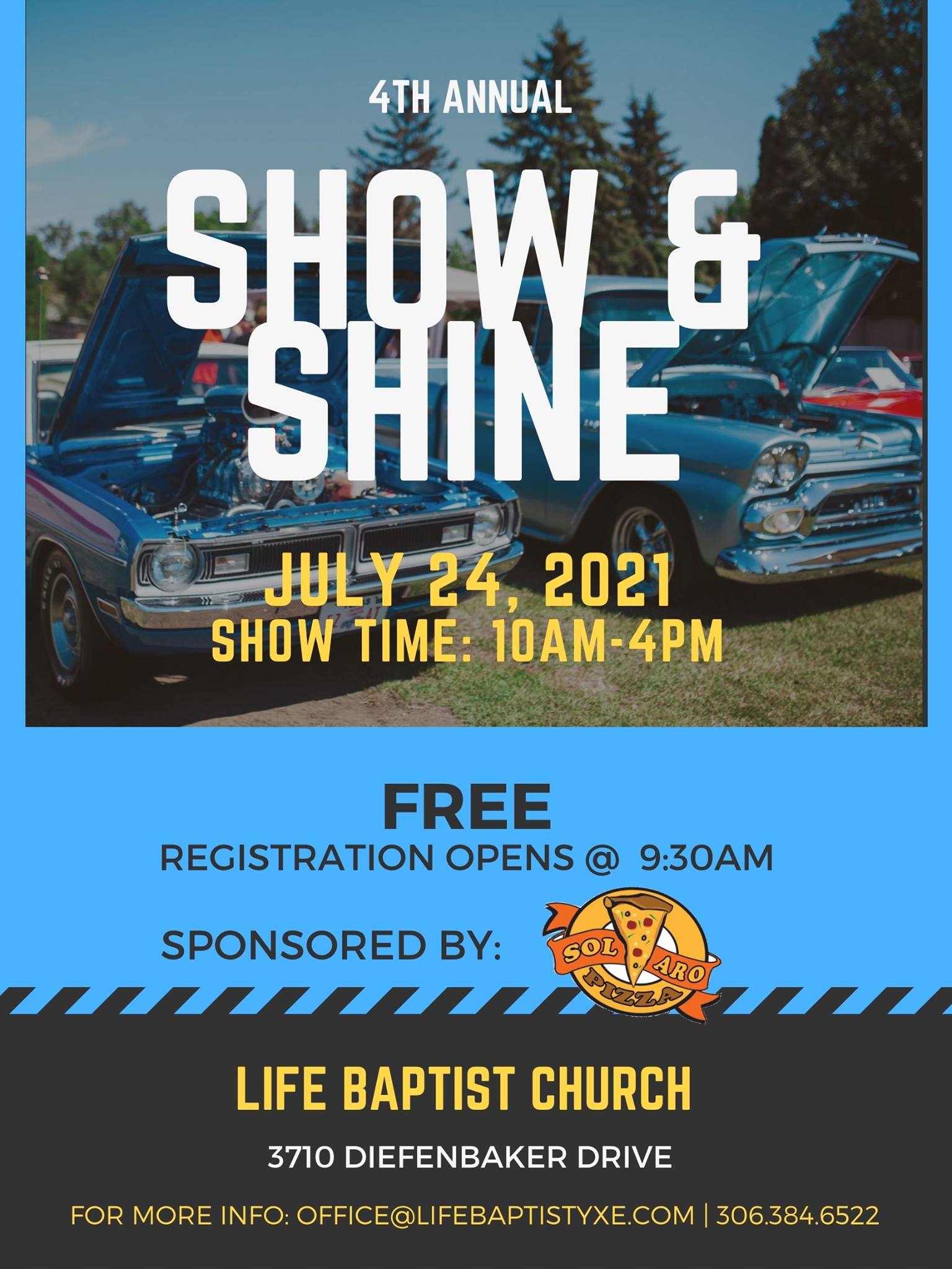 4th Annual Show & Shine Family Fun Saskatoon