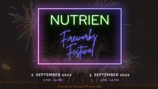 Festival de fogos de artifício Nutrien