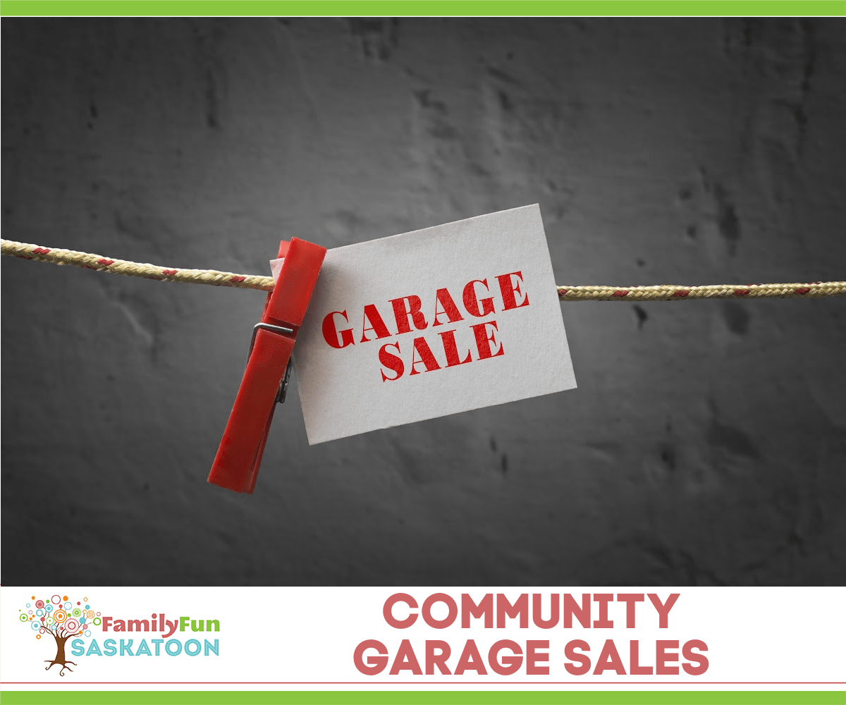 Vendas de garagem comunitária em Saskatoon