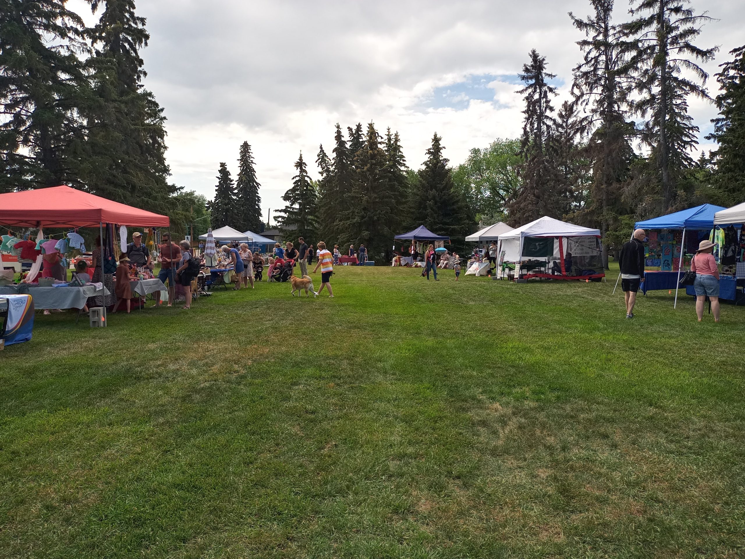 Art dans le parc à Saskatoon