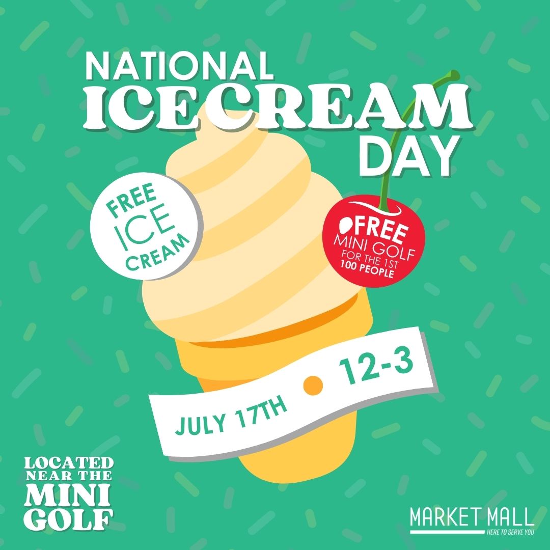 Free Ice Cream at Market Mall