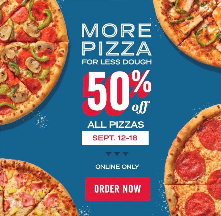 More Pizza For Less Dough