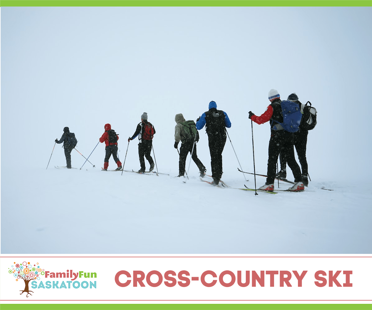 Esqui cross-country em Saskatoon