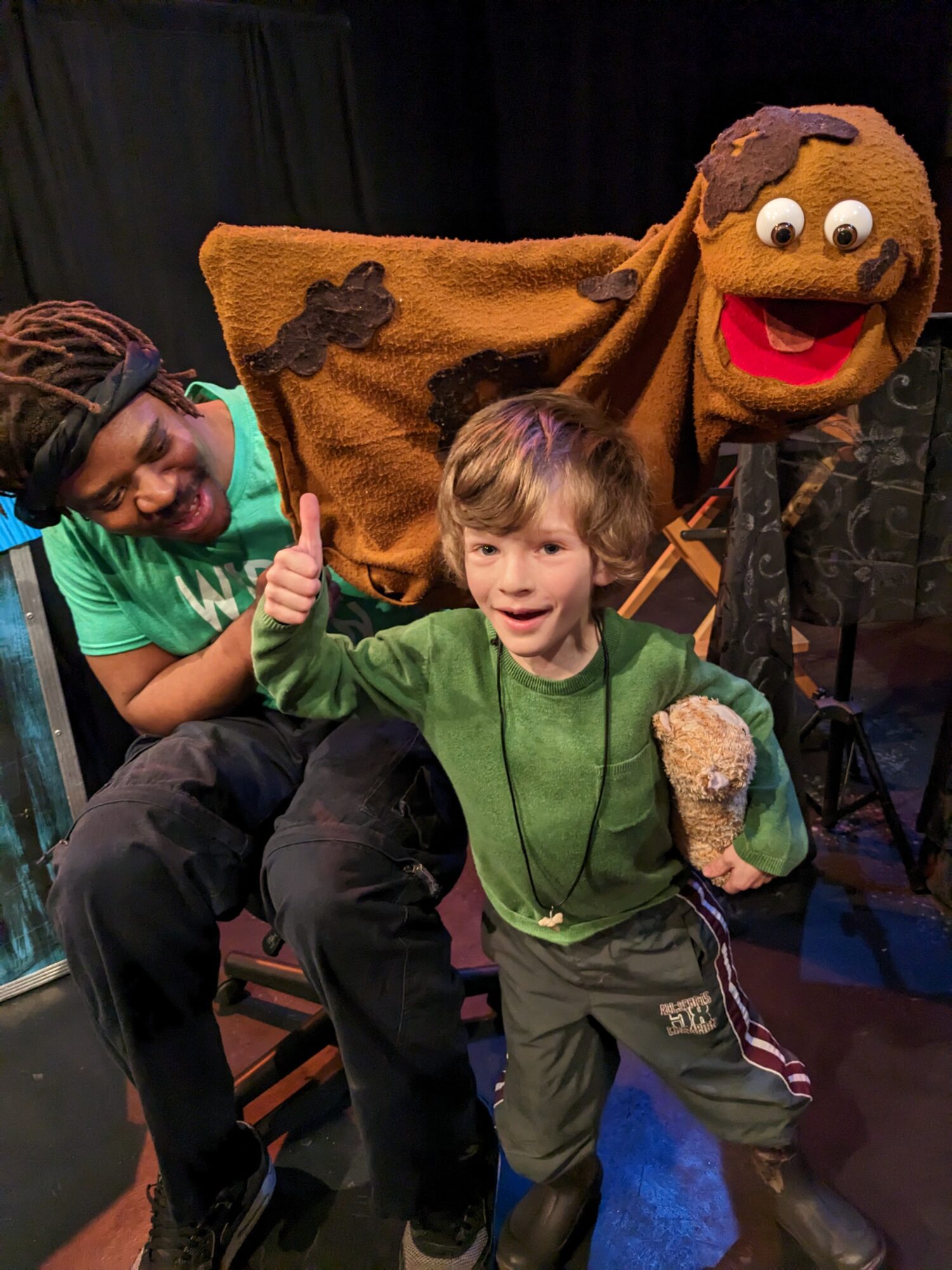 Théâtre pour enfants grand ouvert