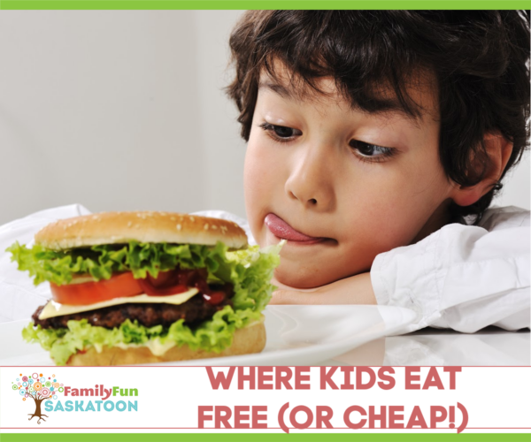 Kinder essen in Saskatoon kostenlos