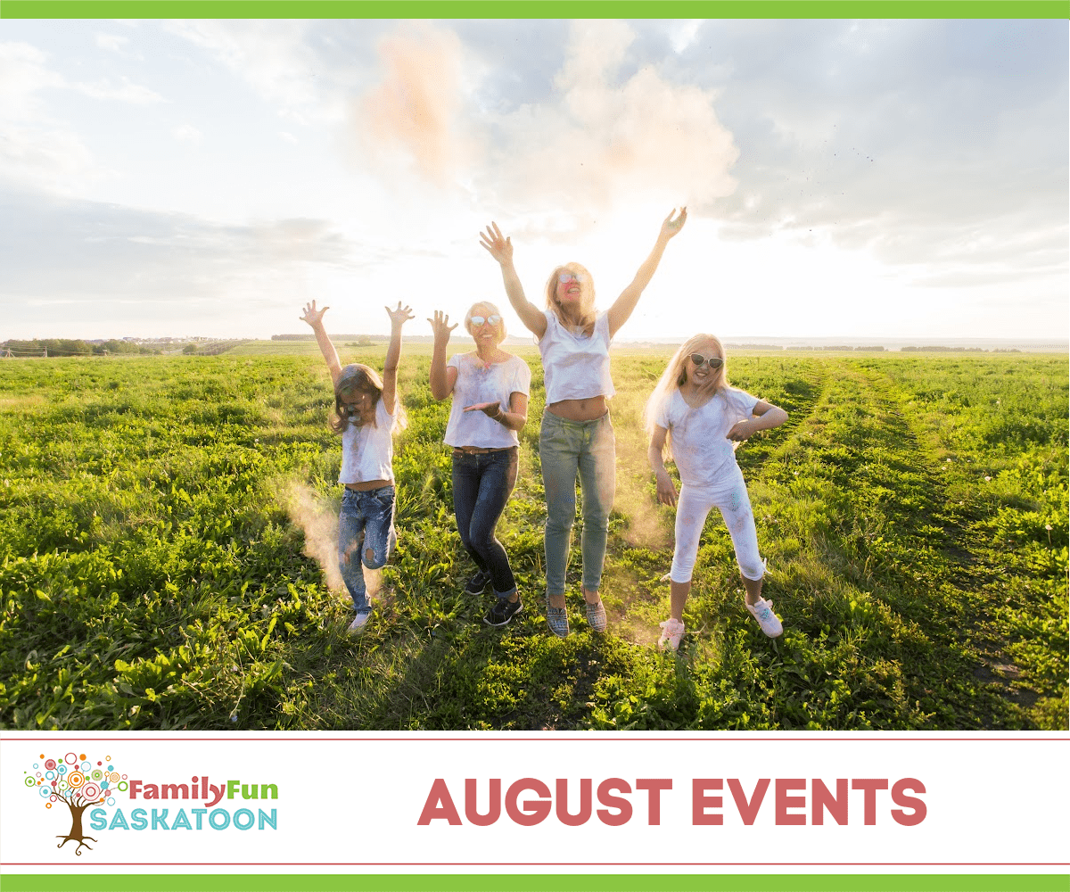 Guía de eventos de agosto de Saskatoon
