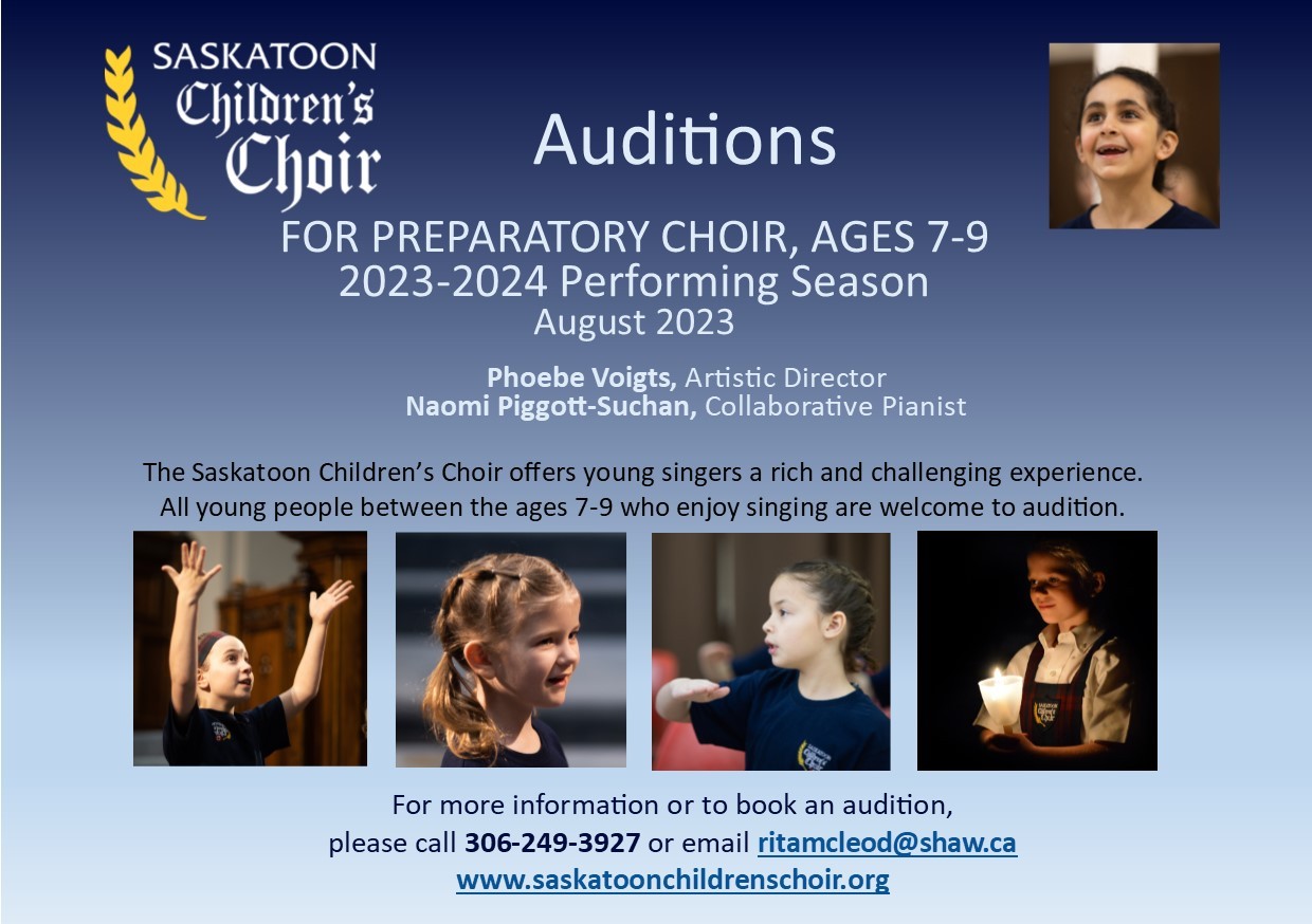 Saskatoon Children's Choir (Family Fun Saskatoon)