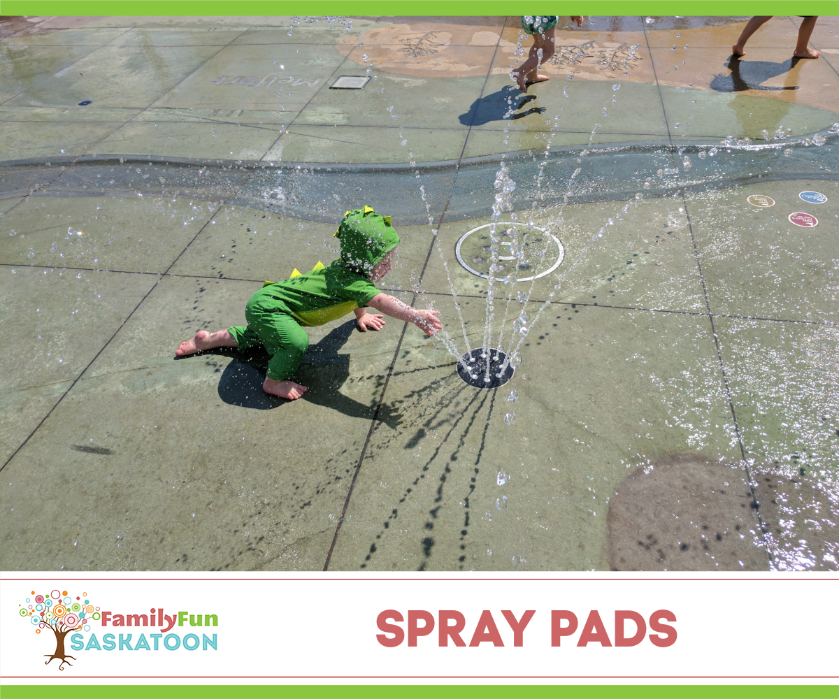 spray pads in Saskatoon