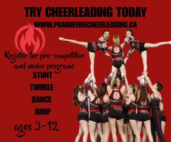 Prairie Fire Cheerleading Classes