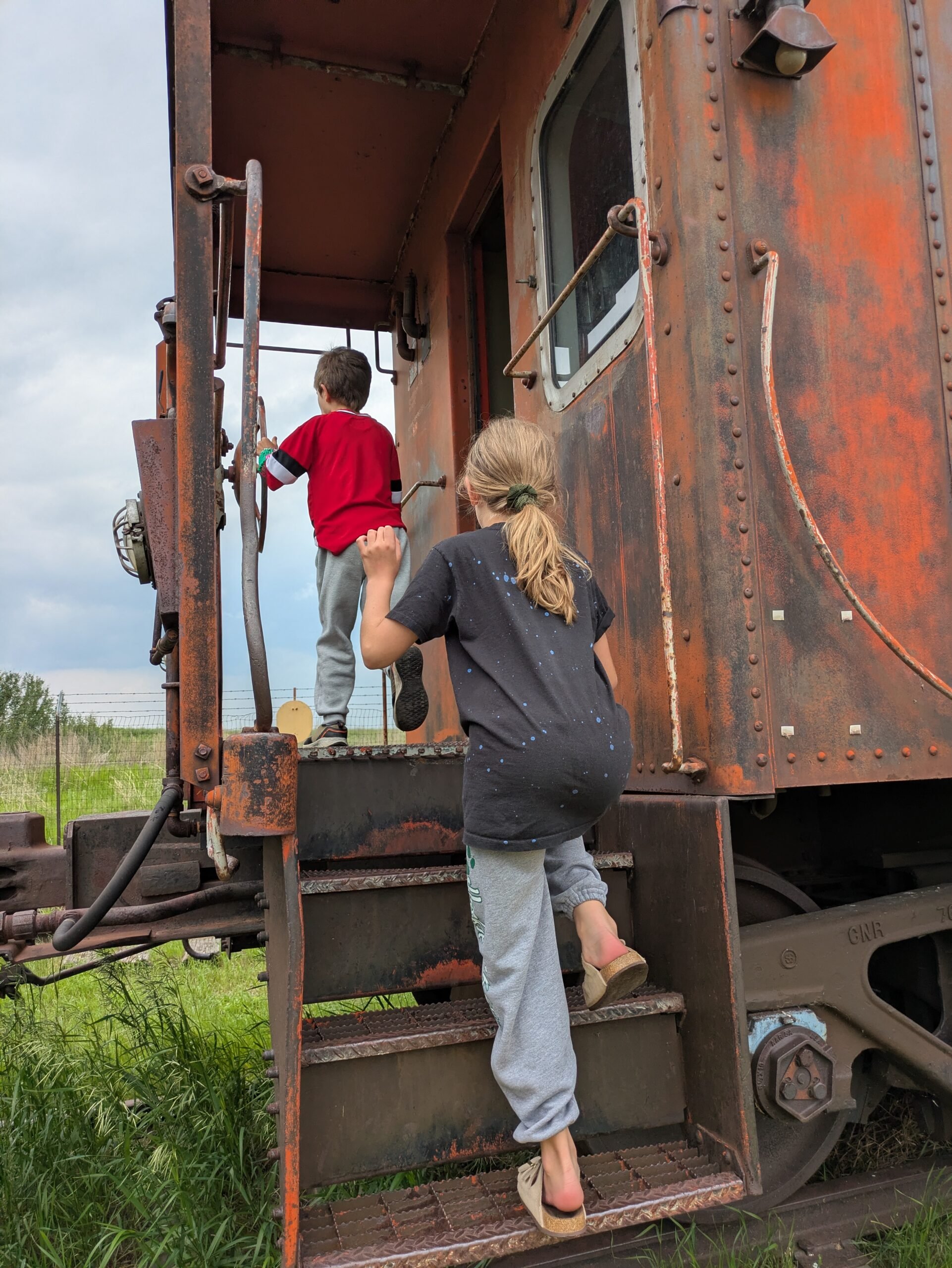 the summer we explored - the saskatchewan railway museum