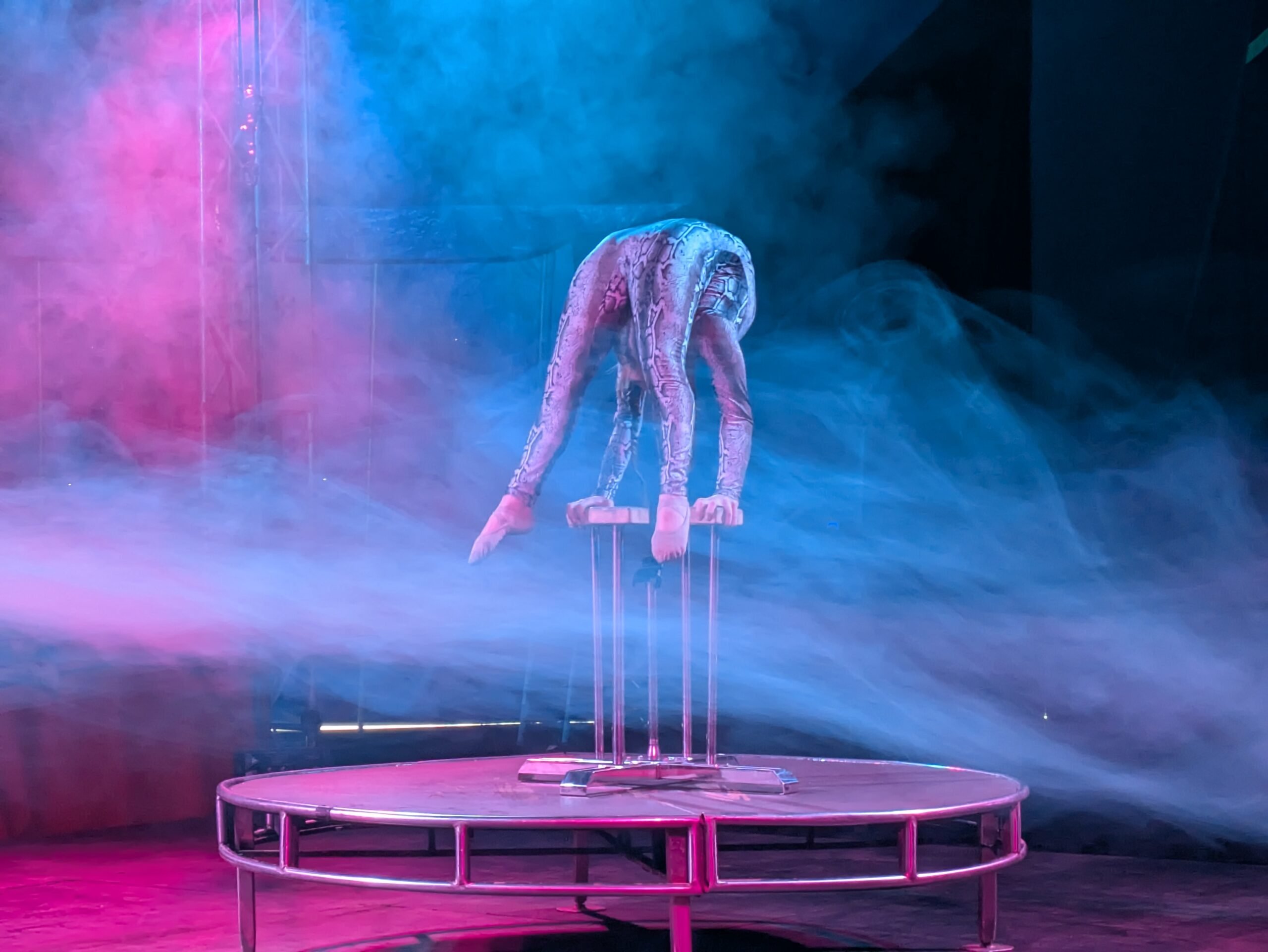 Contortionist at the Europa Family Circus