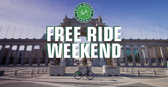 Bike Share Toronto Free Ride 2020