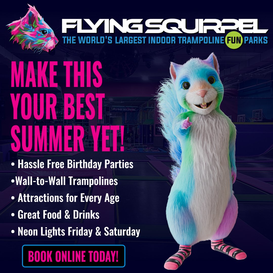 Flying Squirrel Summer 2026 1080 x 1080 Make this the best summer yet