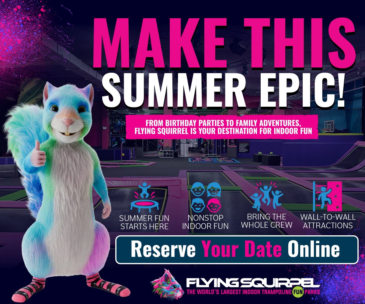 Flying Squirrel Summer 2026 1200 x 1000 Make Summer Epic