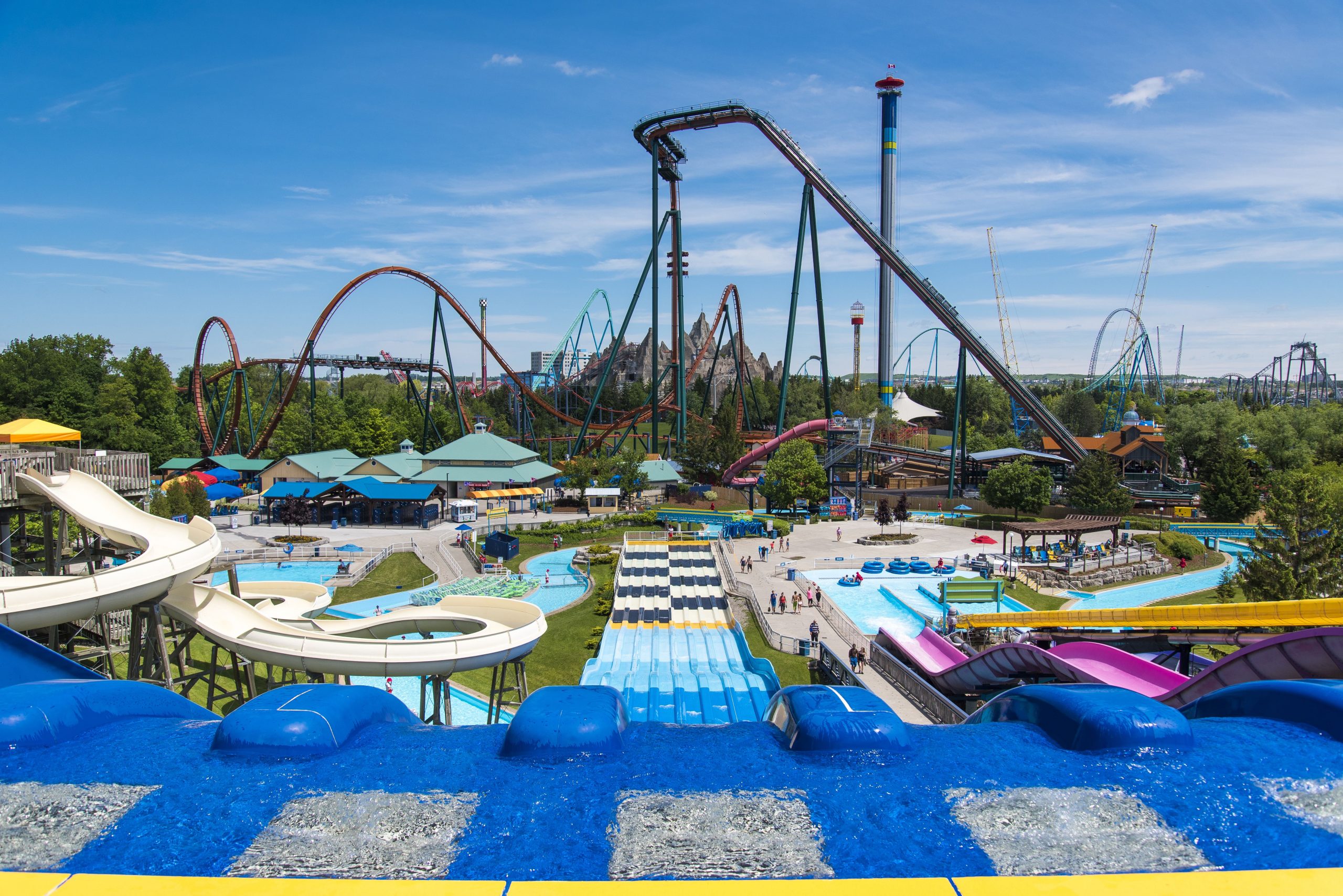 Kanadas Wonderland Splash Works