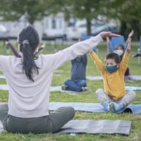 Camp de l'Académie des petits yogis
