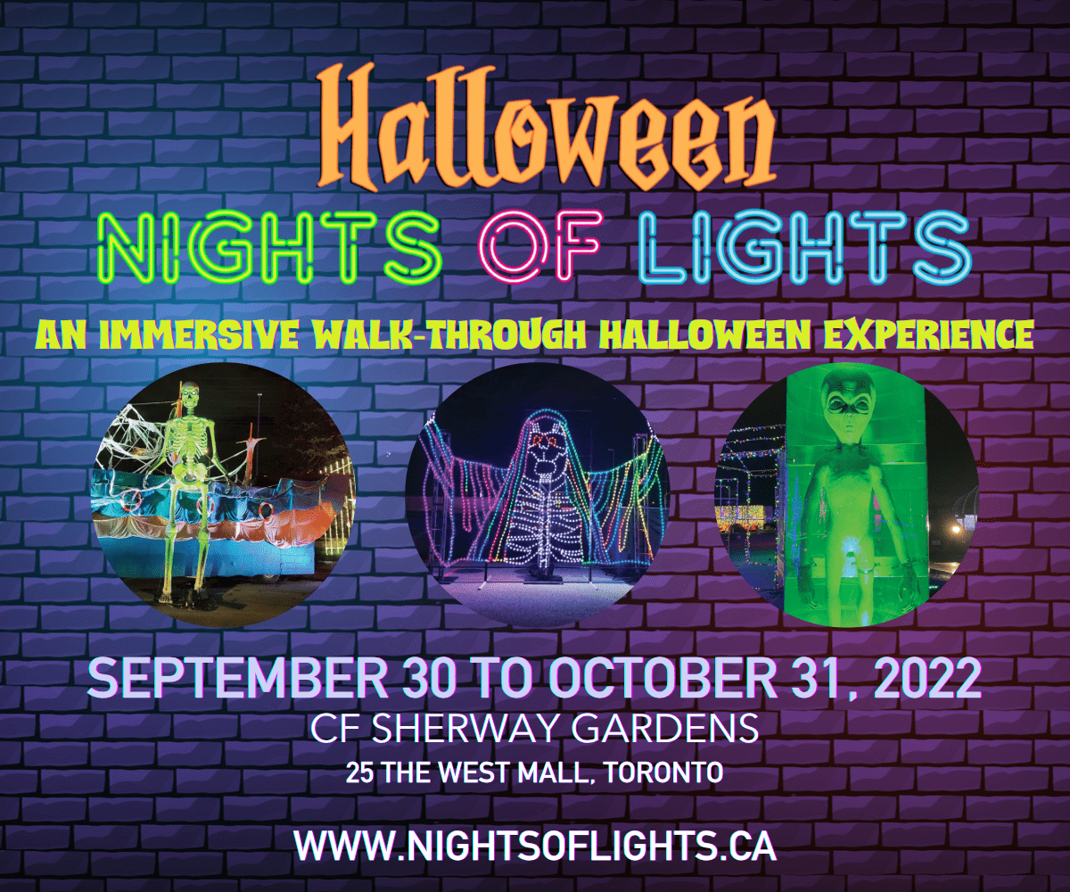 Halloween Nights of Lights Brightens Sherway Gardens {Discount Code