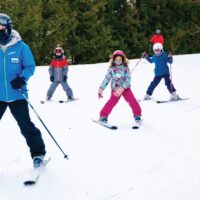 Cours de ski d'hiver à Brimacombe