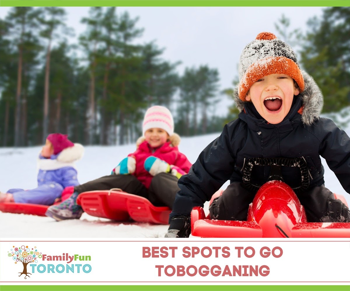 Guide to the Best Spots to Go Tobogganing in Toronto (*Updated for 2023