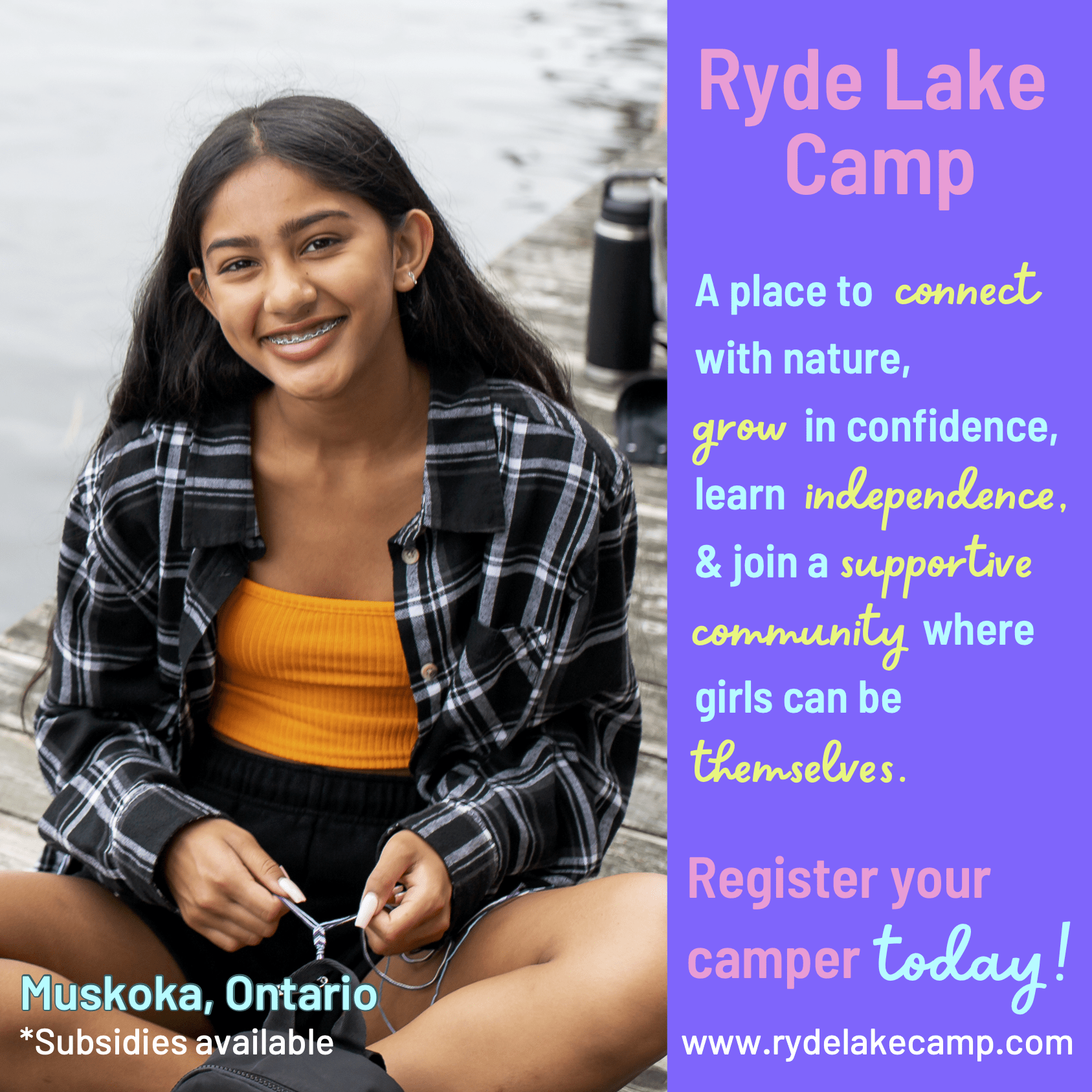 Camp du lac Ryde (Plaisir en famille à Toronto)