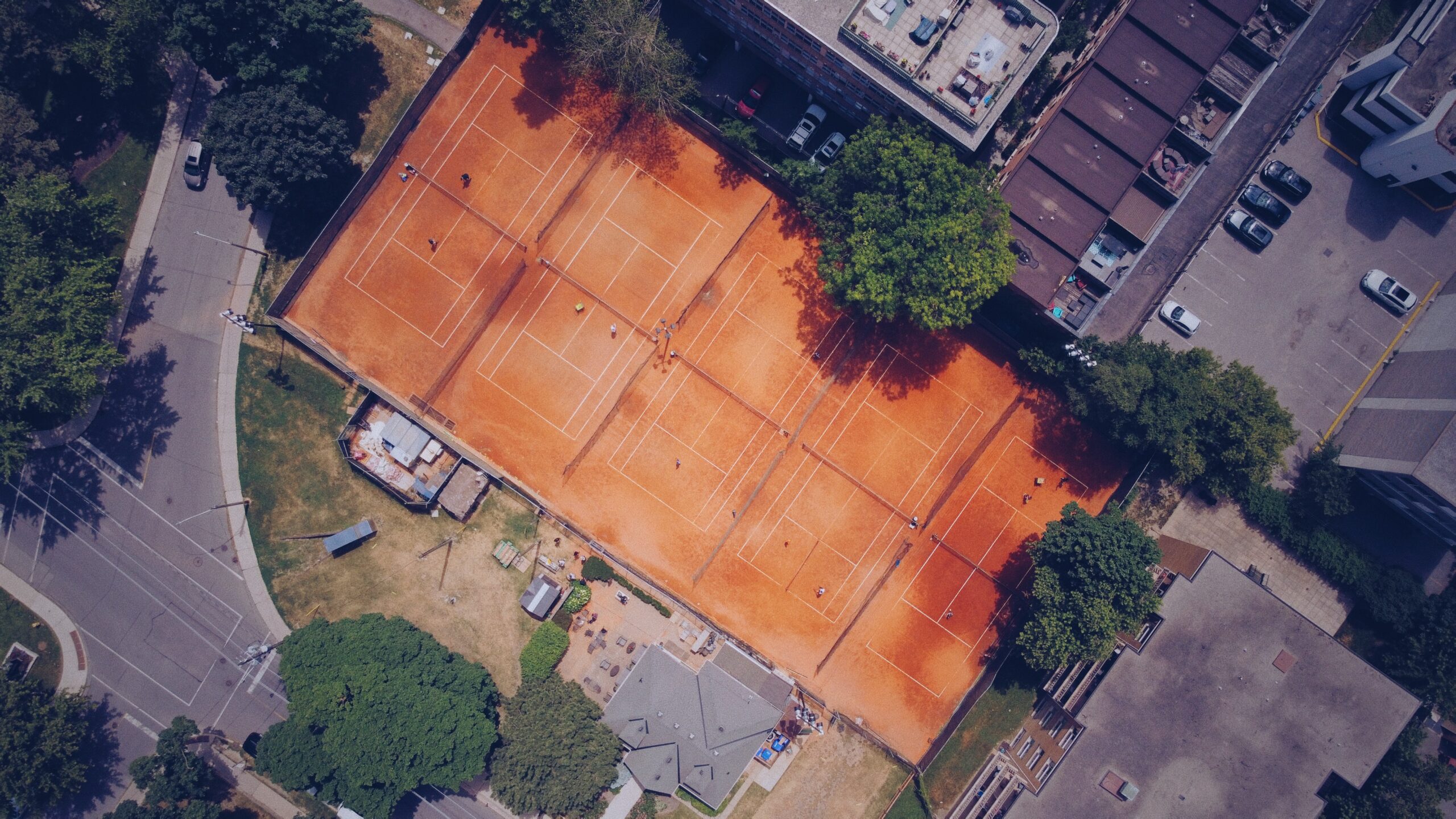 Ace Tennis Aerial