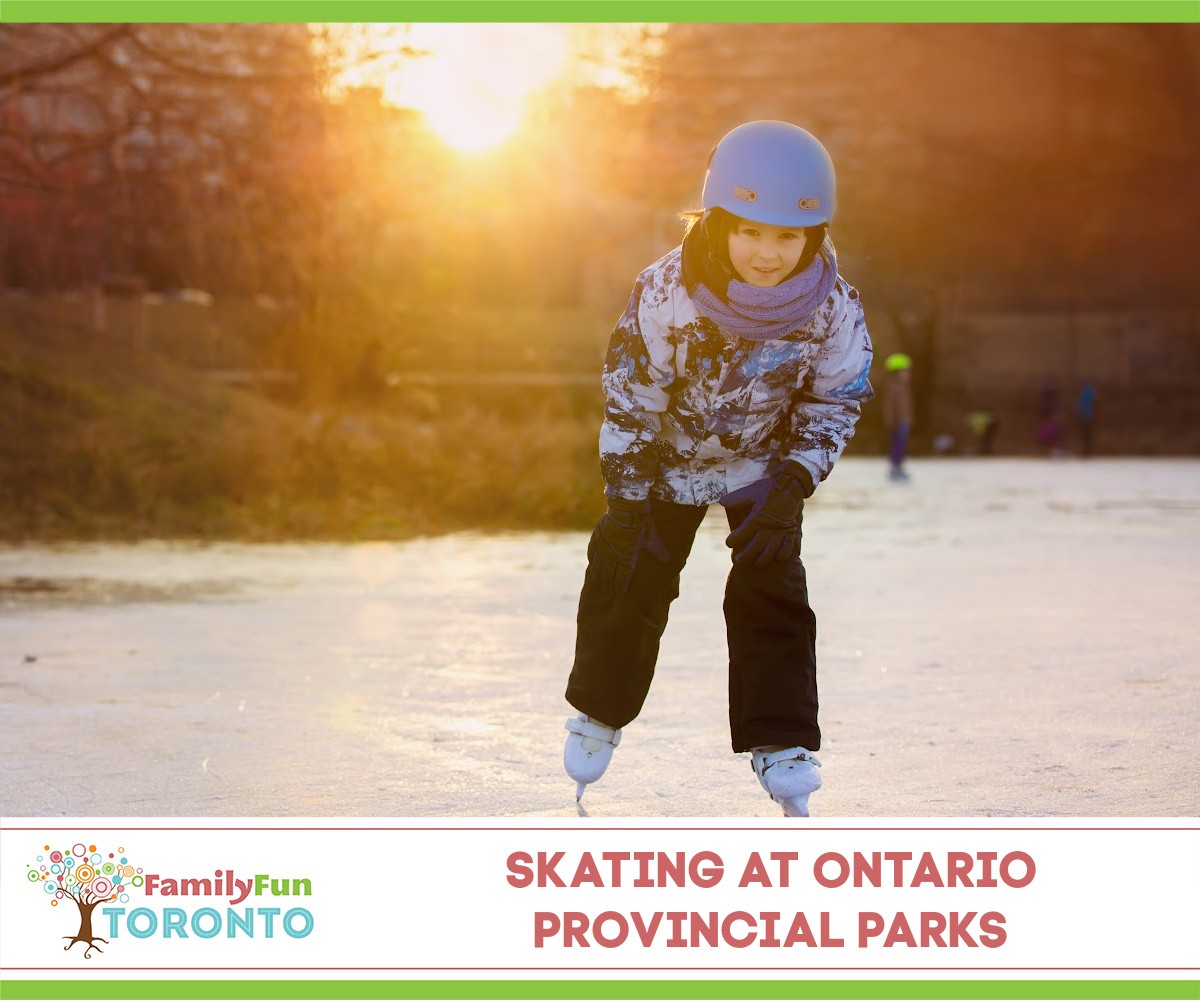 Катание на коньках в провинциальном парке Онтарио