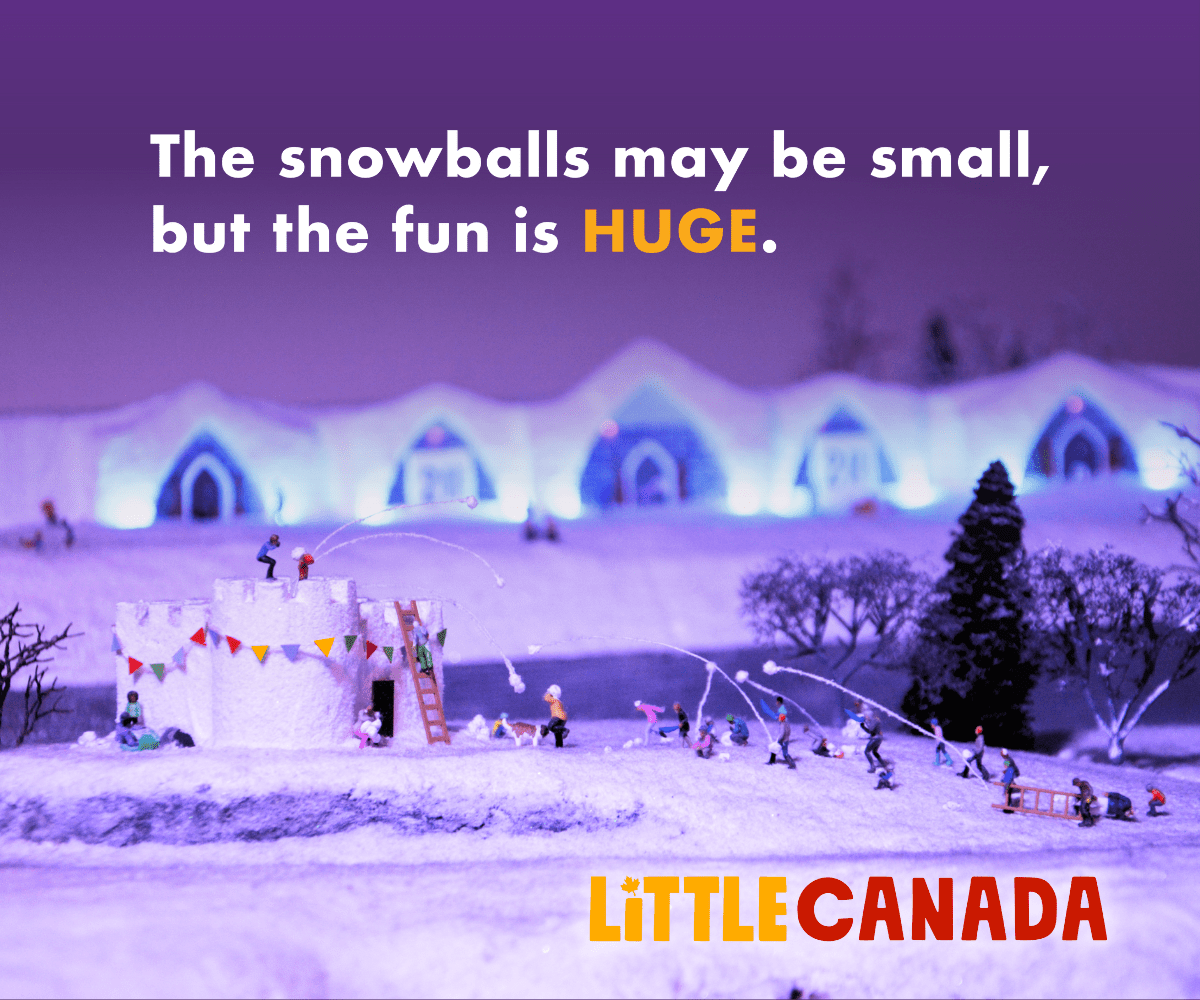 Spend Family Day at Little Canada and Capture Your Experience in