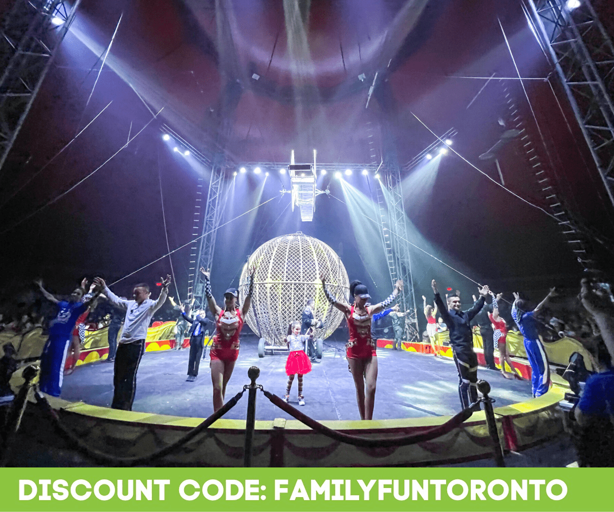 Cirque royal canadien (Plaisir en famille à Toronto)