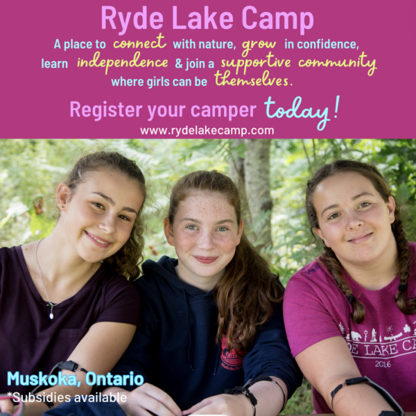 Ryde Lake Summer 2025 Pink Text