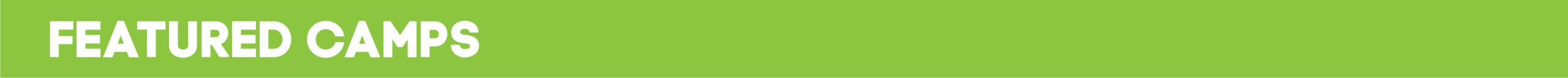 Featured Camps Banner