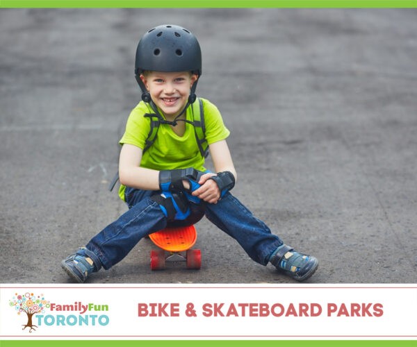 Fahrrad-Skateboard-Parks
