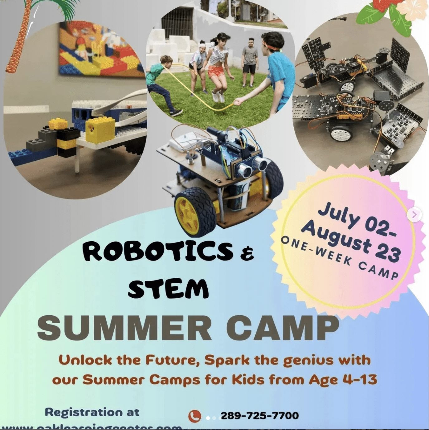 OAKLearning Robotics Camp Square