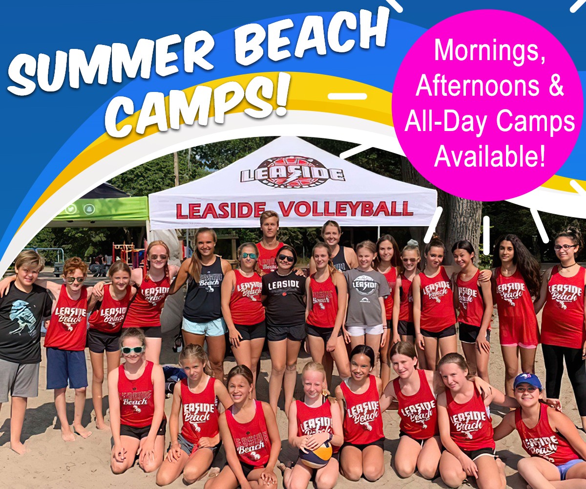 Leaside Volleyball Club Summer Camps Take Young Athletes' Beach Game to